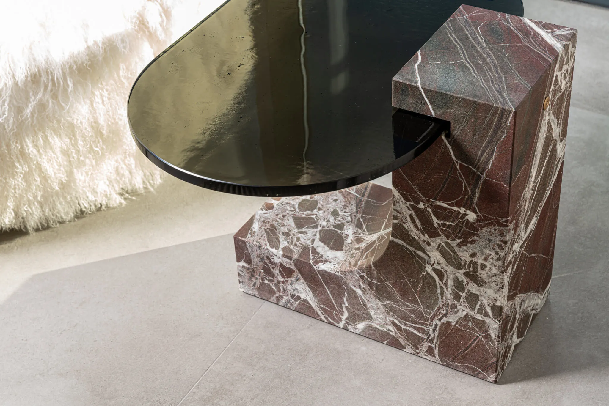 Журнальный столик Verre Lepanto Hidro marble -итальянских и ведущих мировых брендов в Москве
