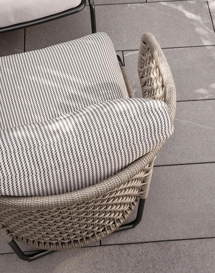 Кресло для улицы Minotti Aston Cord Outdoor - Ткань -итальянских и ведущих мировых брендов в Москве