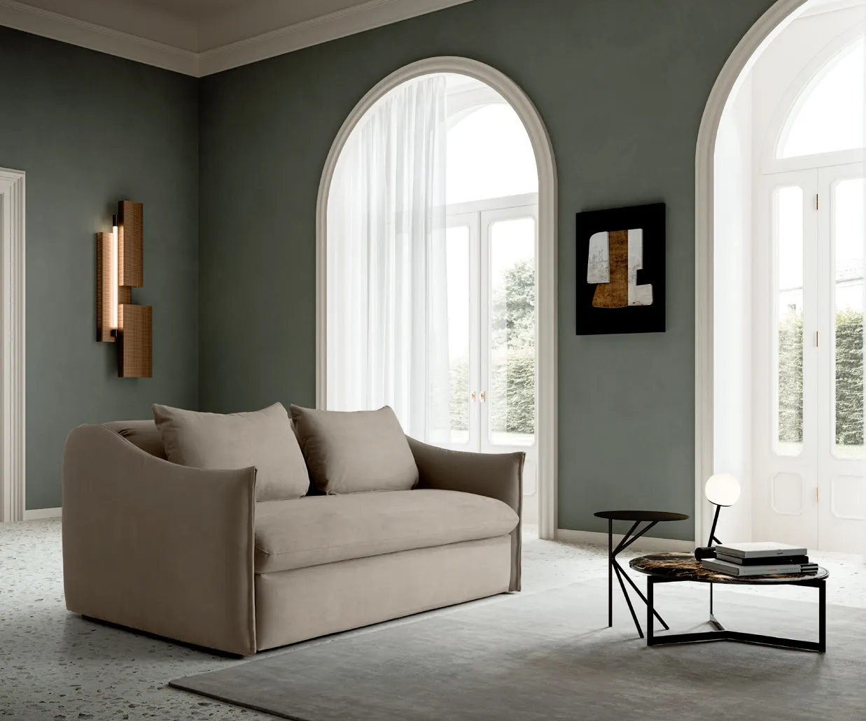 Раскладной диван Aurora -итальянских и ведущих мировых брендов в Москве