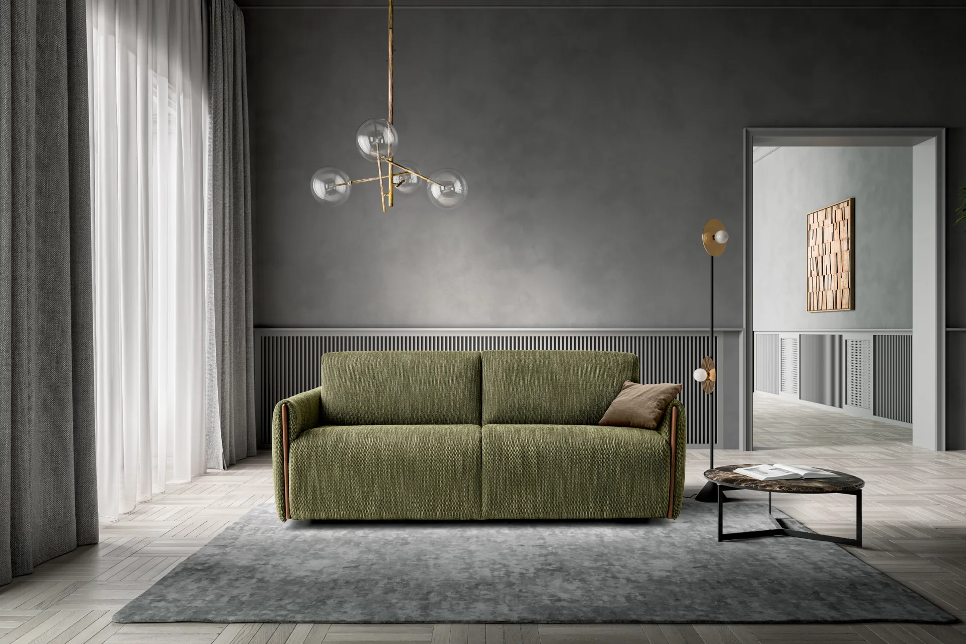 Раскладной диван Turati -итальянских и ведущих мировых брендов в Москве